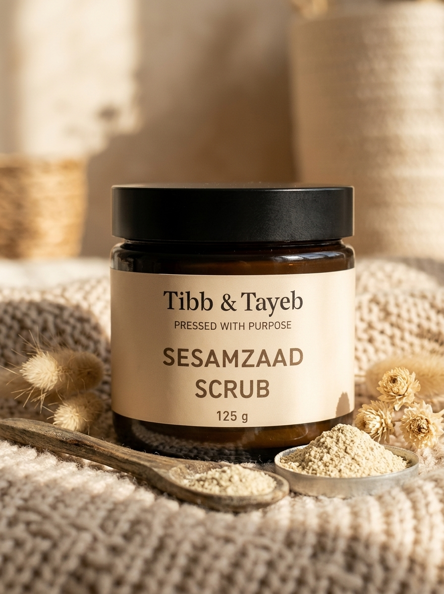 Sesamzaad scrub