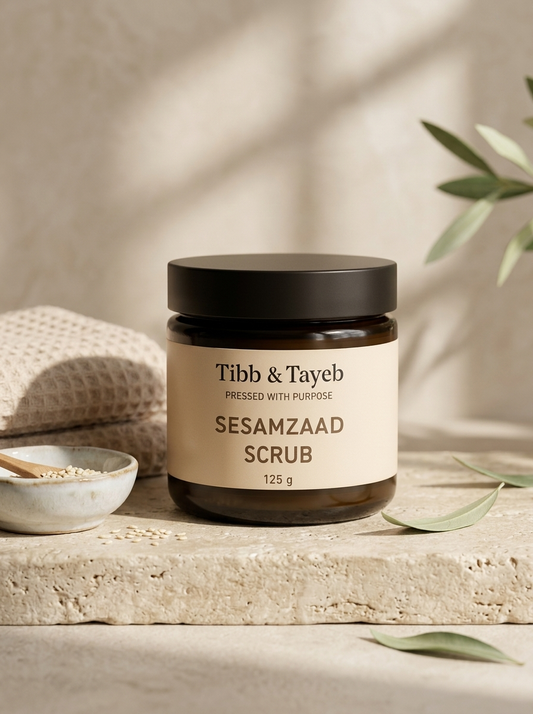 Sesamzaad scrub