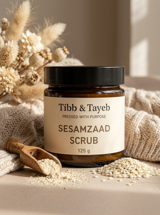 Sesamzaad scrub